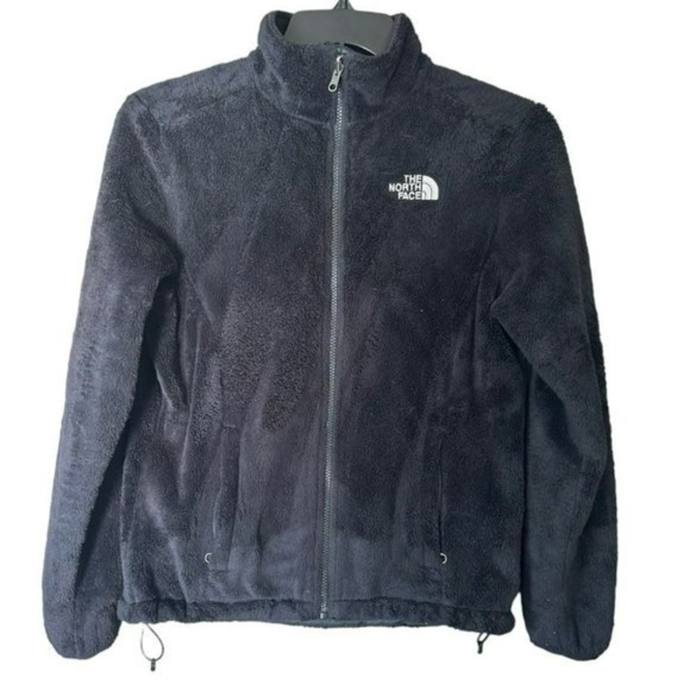 The North Face Black Osito Fuzzy Fleece Jacket Womens S